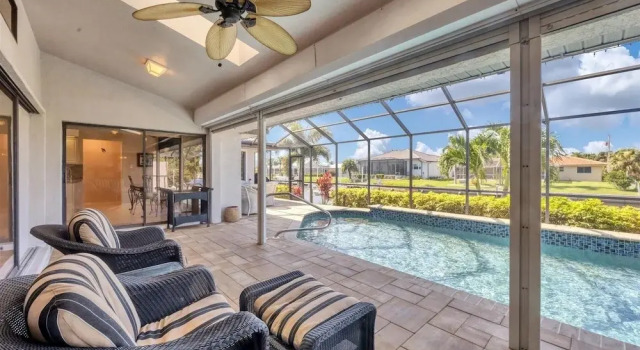 Punta Gorda Isles 3 Bedroom Private Pool+Spa Home on Canal 3 Home, Забронировать Дом для отпуска Виллы Пунта Горда, Вилла