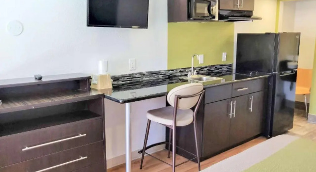 Номер Deluxe Studio 6-Fresno, CA - Extended Stay