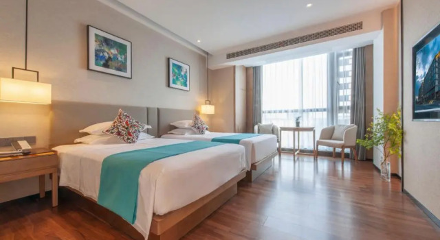 Двухместный номер Deluxe SSAW Boutiquel Hotel Xizi