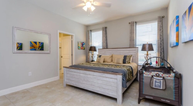 Elegant 5 Bed 4,5 Ba Villa Game Room Pool Spa 5298w