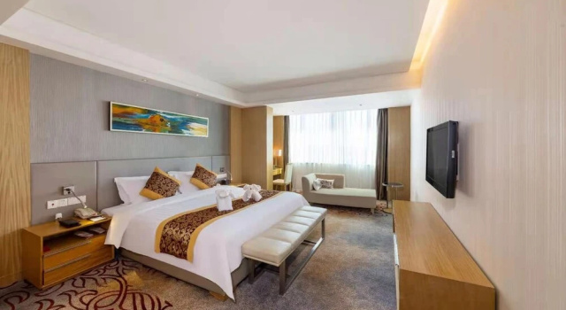 Номер Deluxe Guangzhou Pearl River International Hotel （Yijing Lu Metro Station）