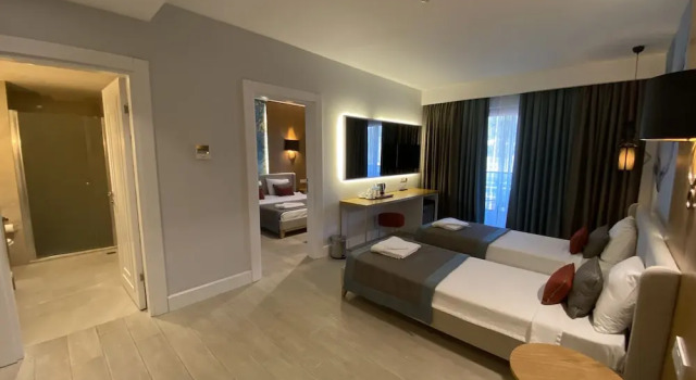 Семейный номер Standard с балконом Çalcalar Otel