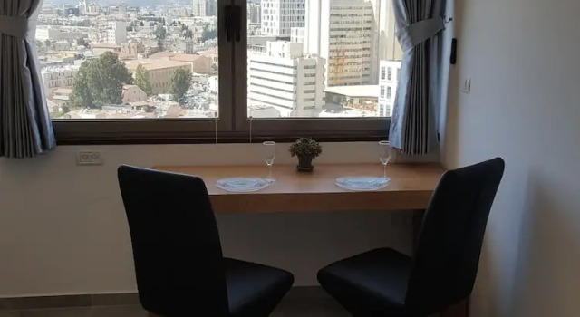 Студия c 1 комнатой с видом на город See Me Jerusalem Panoramic View Apts