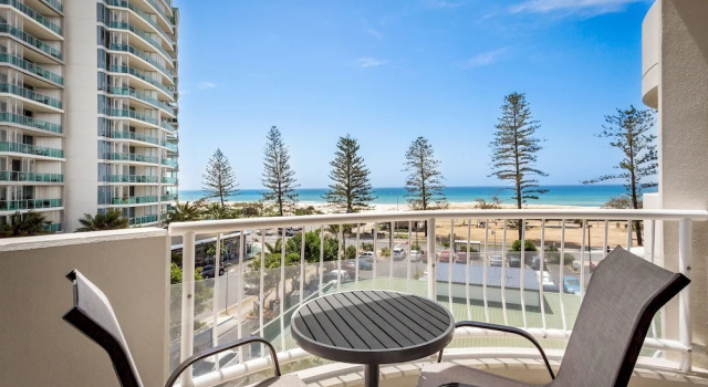 Номер Standard с 2 комнатами с видом на океан Kirra Beach Apartments
