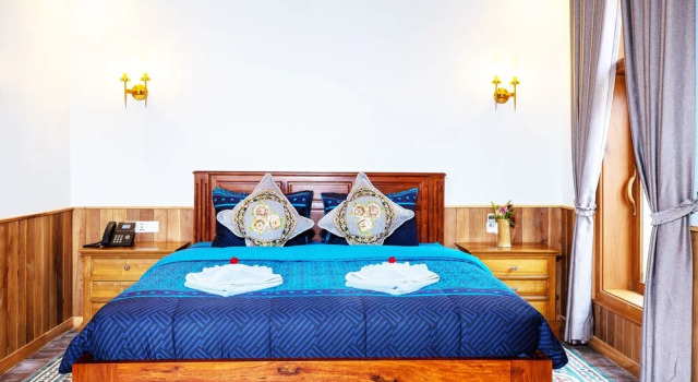 Люкс Luxury с 2 комнатами с балконом и с видом на горы KNN Resort Mondulkiri