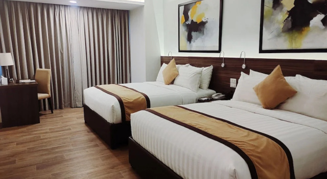 Четырёхместный номер Deluxe Hotel Marciano