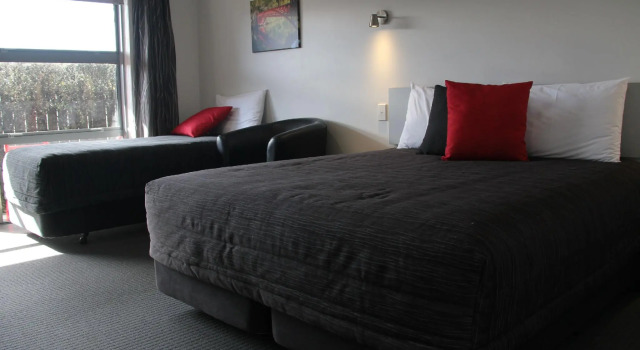 Двухместная студия ASURE Pukekura Motor Lodge