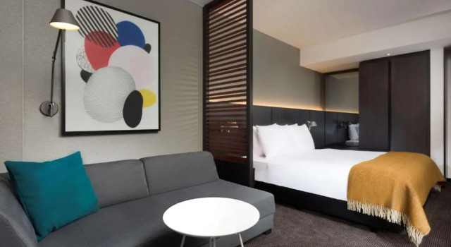 Студия Adina Apartment Hotel Leipzig