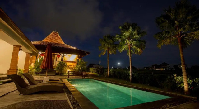 Двухместный номер Standard с красивым видом из окна Kampung Canggu