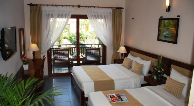 Номер Superior с балконом и с видом на сад Canary Beach Resort