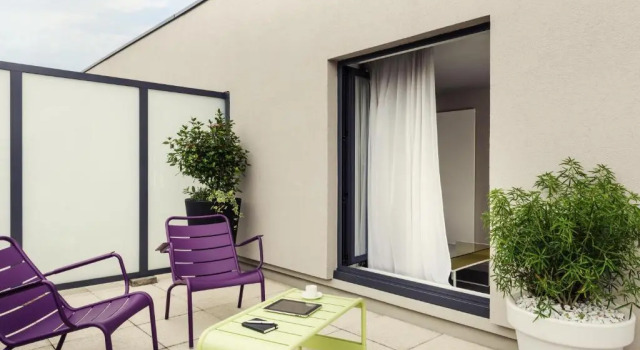 Двухместный номер Terrace Privilege Mercure Paris Bercy Bibliothèque