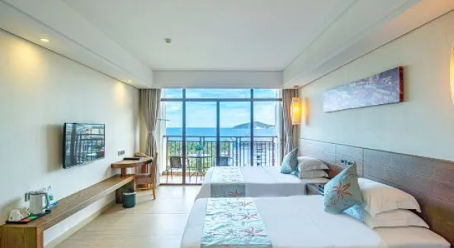 Люкс Presidential Дуплекс с 2 комнатами с видом на море Galaxy Bay Resort