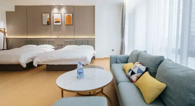 Люкс Deluxe Guanjiang Island Boutique Stay (Chaoren Park Gucheng)