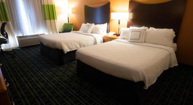 Четырёхместный номер Standard Fairfield Inn & Suites by Marriott Portland Airport