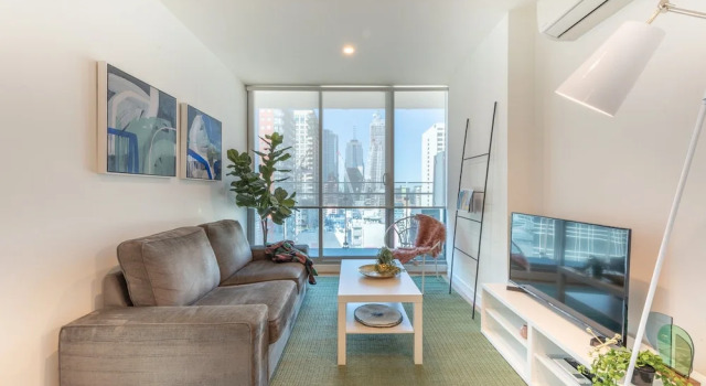 Stylish city views CBD 2 bed 2 bath, Забронировать Отель Мельбурн Melbourne Region, рядом с Верховный суд Виктории