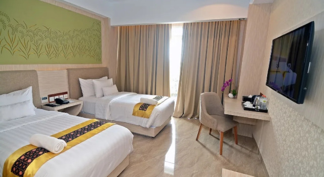 Номер Deluxe c 1 комнатой KJ Hotel Yogyakarta
