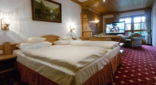Двухместный номер Standard с балконом Wellness Hotel Bayerischer Hof