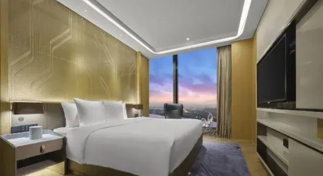 Люкс Classic с 2 комнатами Tianshiju Executive Apartment (Nanjing International Youth Culture Center)