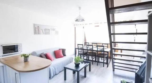 Duplex 8 pers. à Saint Lary, navette ski - FR-1-296-133, Забронировать Апартаменты/квартира Апартаменты Сен-Лари-Сулан, рядом с Фуникулер Telecabine, Апартаменты/квартира