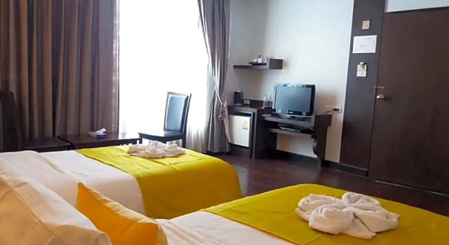 Двухместный номер Deluxe с красивым видом из окна Nicha Suite Hua Hin Hotel