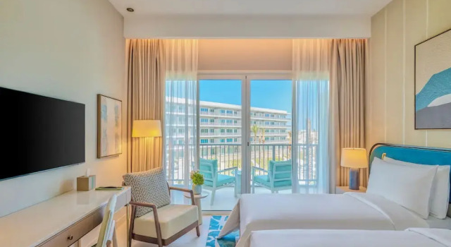 Люкс Vida с 2 комнатами с видом на гавань Apartment at Vida marina hotel marrassi