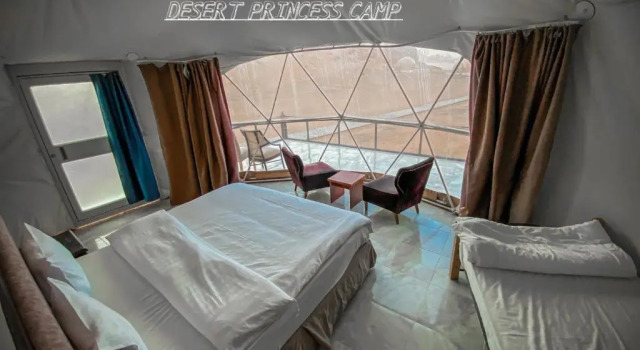 Номер Deluxe wadi rum  al omar