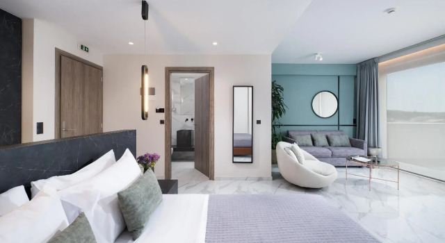 Enattica Suites, Забронировать Отель Афины Острова Саронического залива - Аттика, рядом с Омония