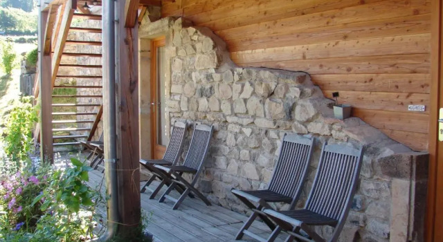 Номер Standard La Pierre Folle Chambres dHôtes