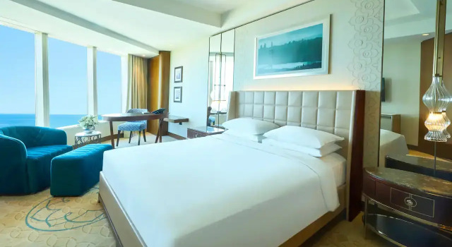 Двухместный номер Deluxe с видом на море Hyatt Regency Istanbul Atakoy