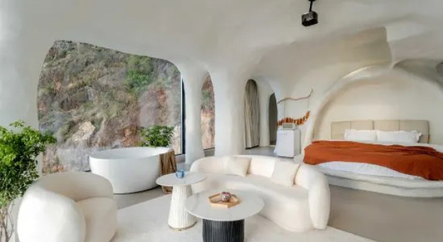 Люкс Qinglan Cave Style Light Luxury Sea View Hotel