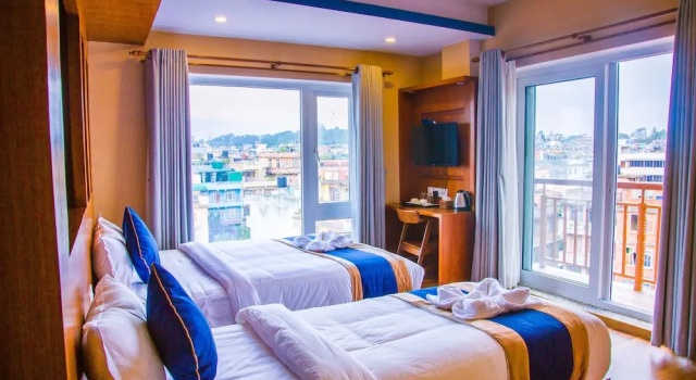 Двухместный номер Deluxe c 1 комнатой Himalayan Suite Hotel