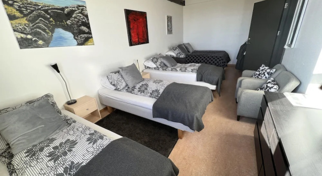 Четырёхместный номер Standard Godaland Guesthouse