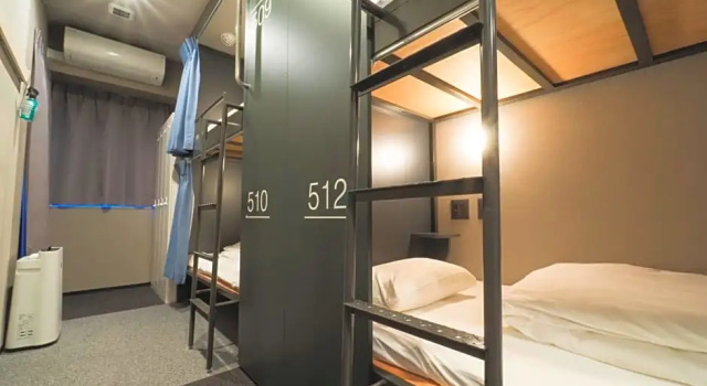 Четырёхместный номер Standard Grids Tokyo Asakusa-Bashi Hotel&Hostel