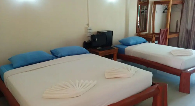 Номер Superior с балконом и с видом на море Paradise Bungalows
