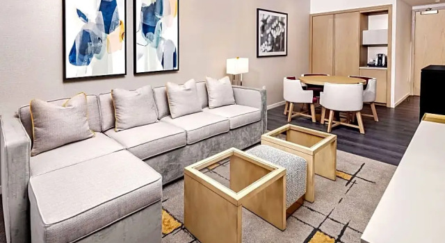 Двухместный люкс Premier c 1 комнатой Hilton Club The Central at 5th New York