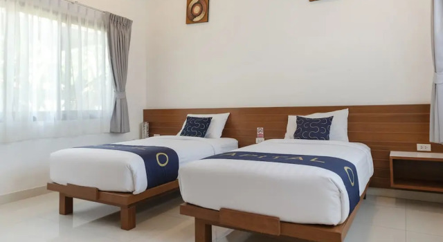 Двухместный номер Deluxe CAPITAL O887 Orchid Garden Villa 2