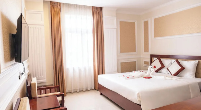 Standardowy dwuosobowy pokój Lychee Hotel