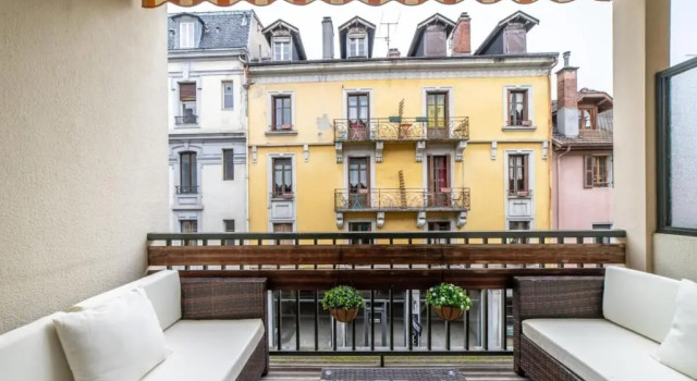 L'étoile annécienne - T3 80 m - Terrasse