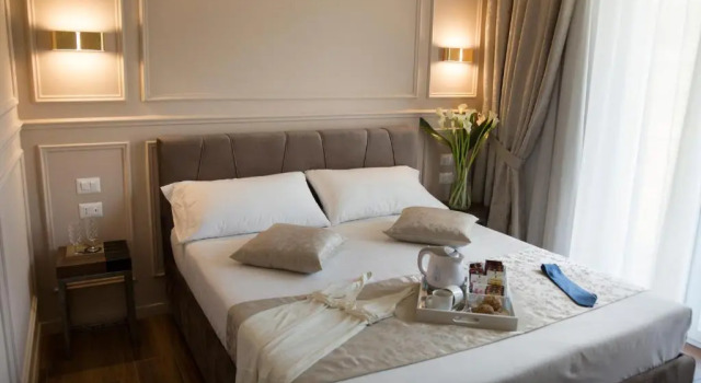 Двухместный номер Deluxe с балконом Unicum Roma Suites