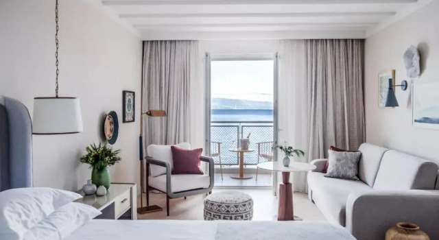 Двухместный номер Superior с видом на море Amadria Park Grand Hotel 4 Opatijska Cvijeta