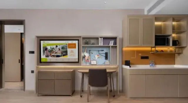 Люкс c 1 комнатой Home2 Suites by Hilton Wuhan Optics Valley