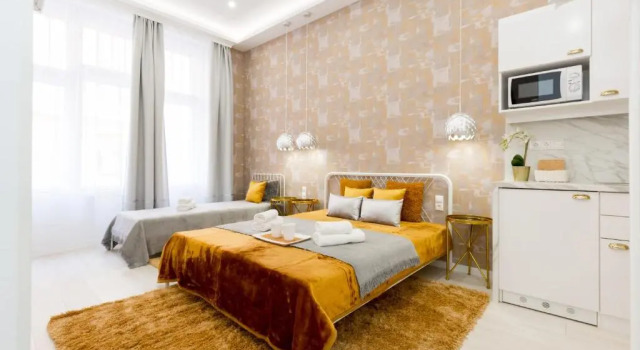 Студия Unique & Lovely place with AC