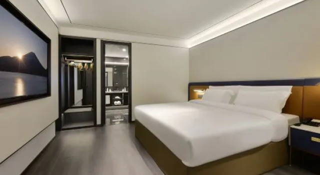 Люкс Business Mehood Theater  Hotel (Xi'an Bell and Drum Tower Daming Palace Longshouyuan Subway Station Branch)