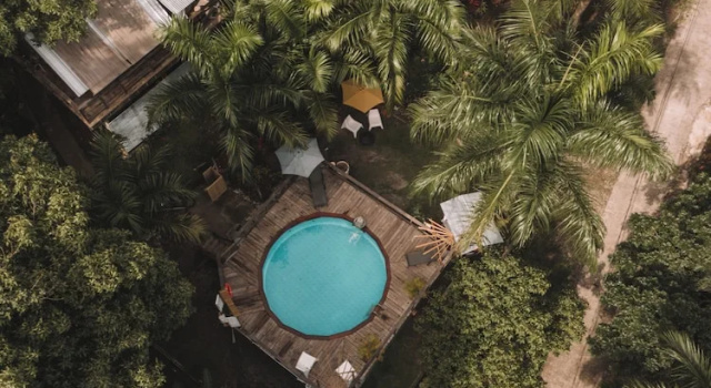 Семейная студия с видом на горы Hacienda Tres Casitas