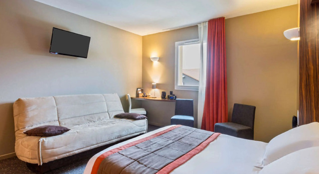 Двухместный семейный номер Standard Best Western Hotel Nuit De Retz Nantes Sud