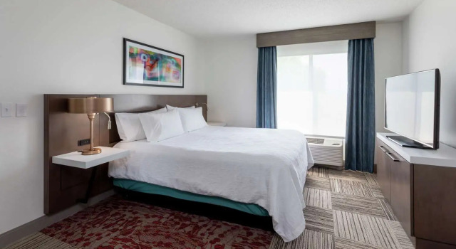 Двухместный люкс c 1 комнатой Hilton Garden Inn Minneapolis Saint Paul-Shoreview