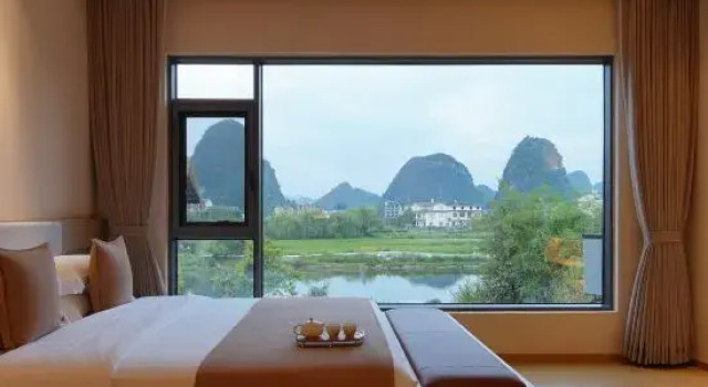 Семейный люкс Yulonghe Yueseshanshui Guest House