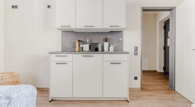 Suite 1 chambre limehome Leipzig Oelßners Hof
