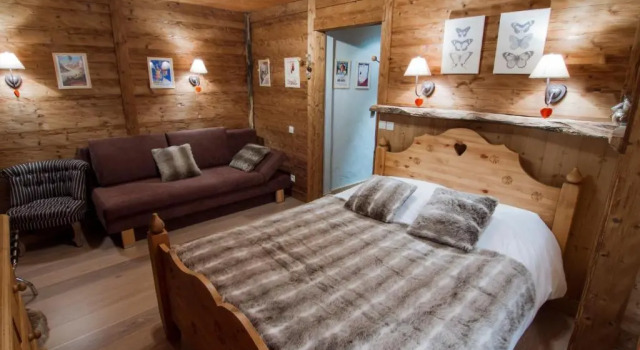Двухместный номер Superior Chalet Hôtel du Mont-Charvin & Spa