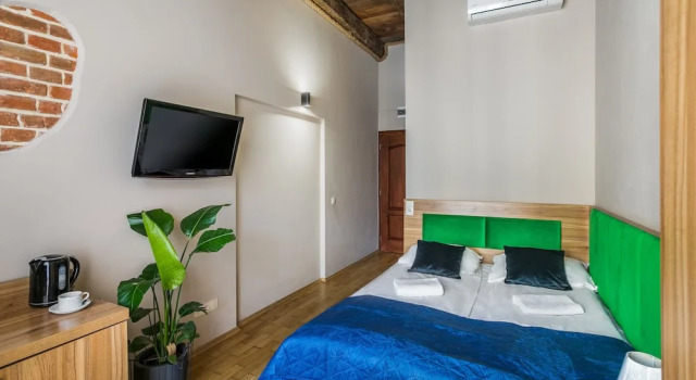Двухместный номер Deluxe с балконом Aparthotel Pergamin